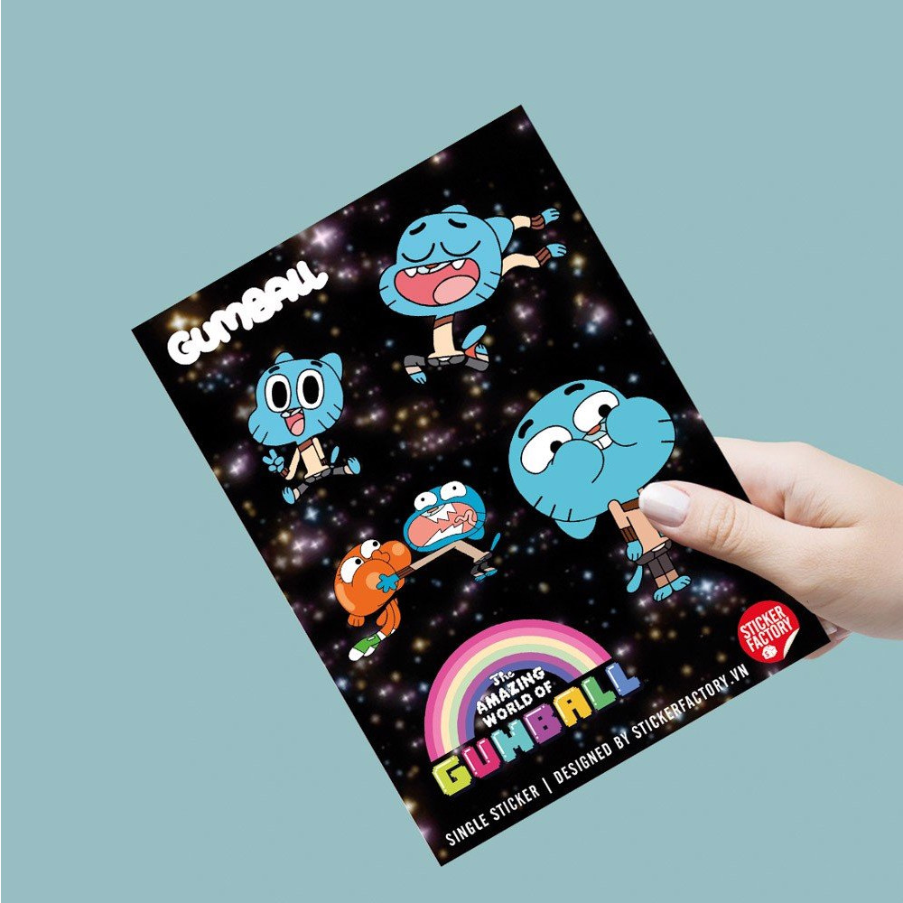 The Amazing World of Gumball - Single Sticker hình dán lẻ