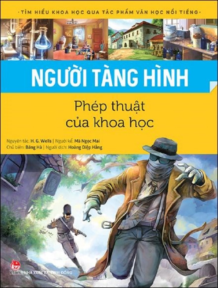 Sách - Người tàng hình - Phép thuật của khoa học