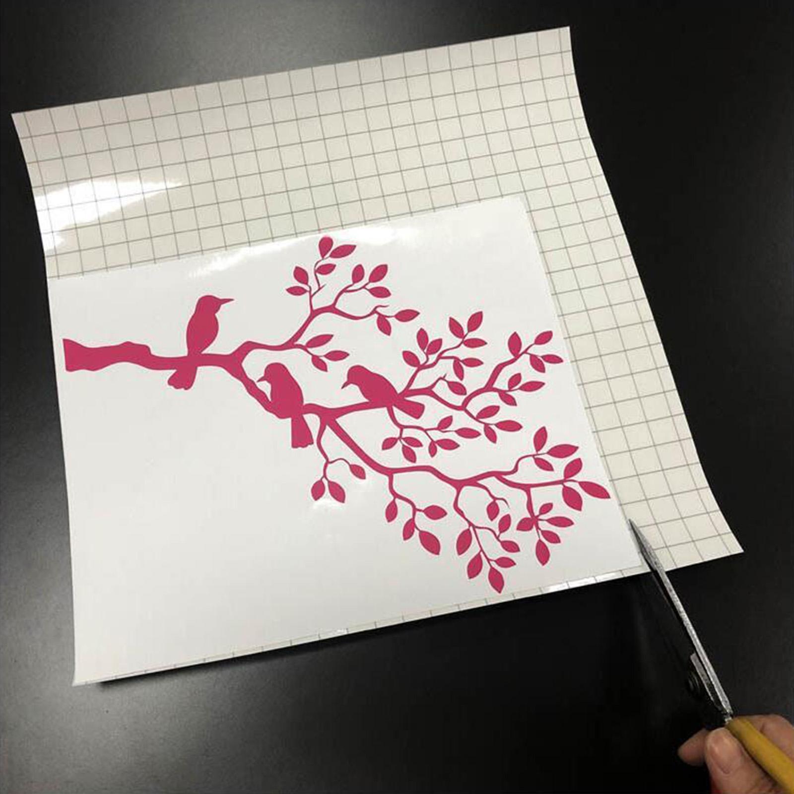 2Roll 12x60'' Adhesive  Transfer Tape for Cricut Silhouette Decals Sticker