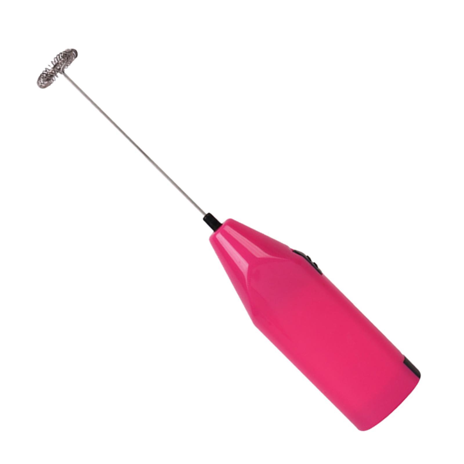 Milk Frother Drink Mixer Whisk Stainless Steel Spring Head Whisks