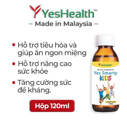 Siro ăn ngủ ngon cho trẻ Yeshealth Yes Smarty Kids giúp bổ sung dưỡng chất giúp bé tăng cường tiêu hóa và sức đề kháng