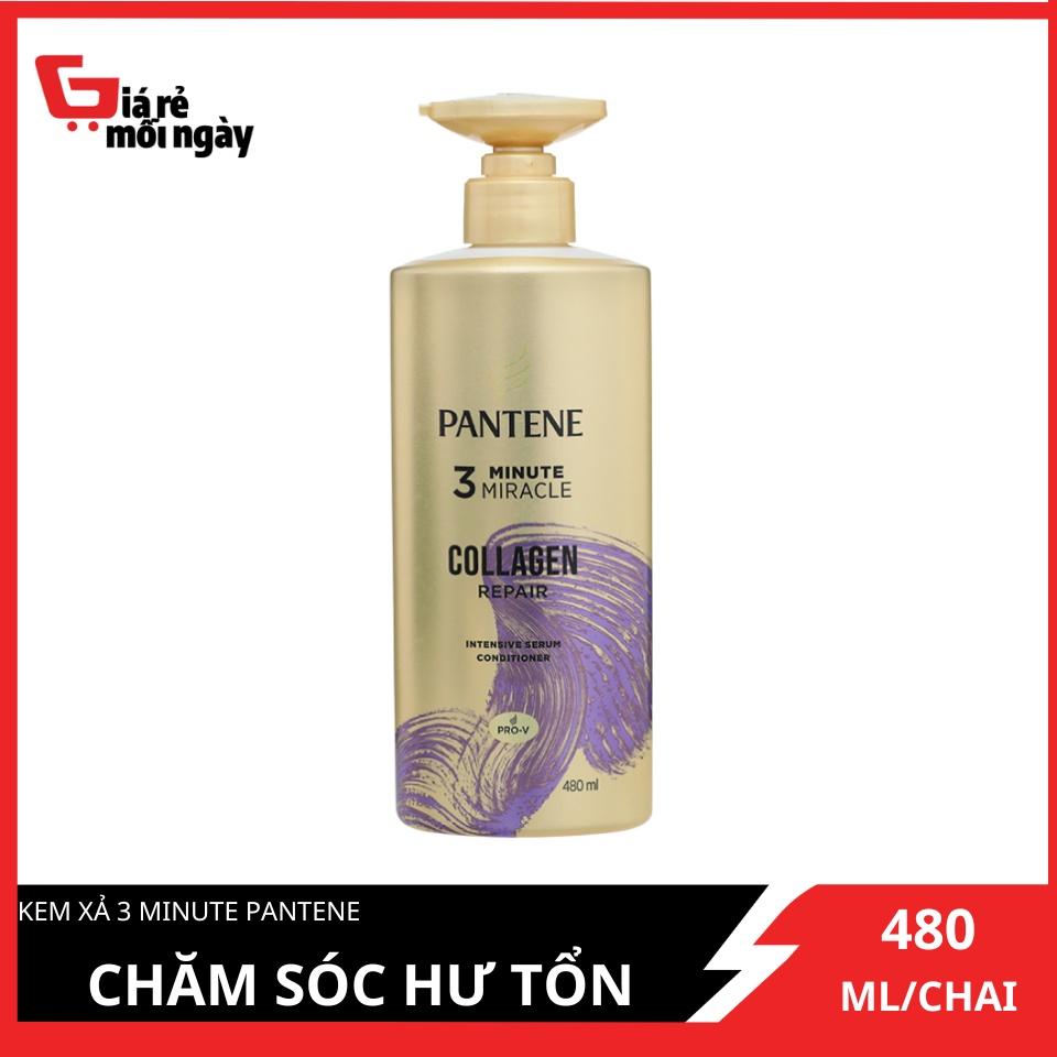 Kem Xả 3 Phút Pantene Cao Cấp Chăm Sóc Hư Tổn 480ml