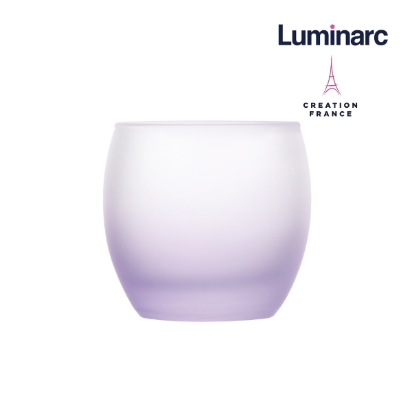 Bộ 2 Ly Thấp Thuỷ Tinh Luminarc Salto Frost Purple 320ml -  LUSAQ3173