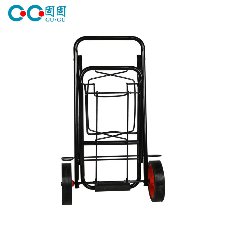 Xe kéo hàng xếp gọn chỉ 2kg tải trọng đến 80kg Trolley Wheel bánh cao su lớn