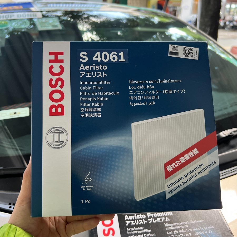 Lọc Gió Điều Hòa Tiêu Chuẩn BOSCH S4061 Toyota Wigo ; Honda ;..