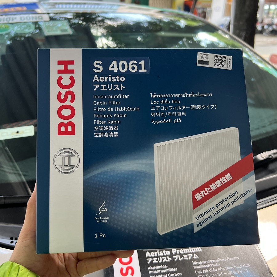 Lọc Gió Điều Hòa Tiêu Chuẩn BOSCH S4061 Toyota Wigo ( 2017 - ) ; Honda ( 2003 - 2005 );.. | Hibu