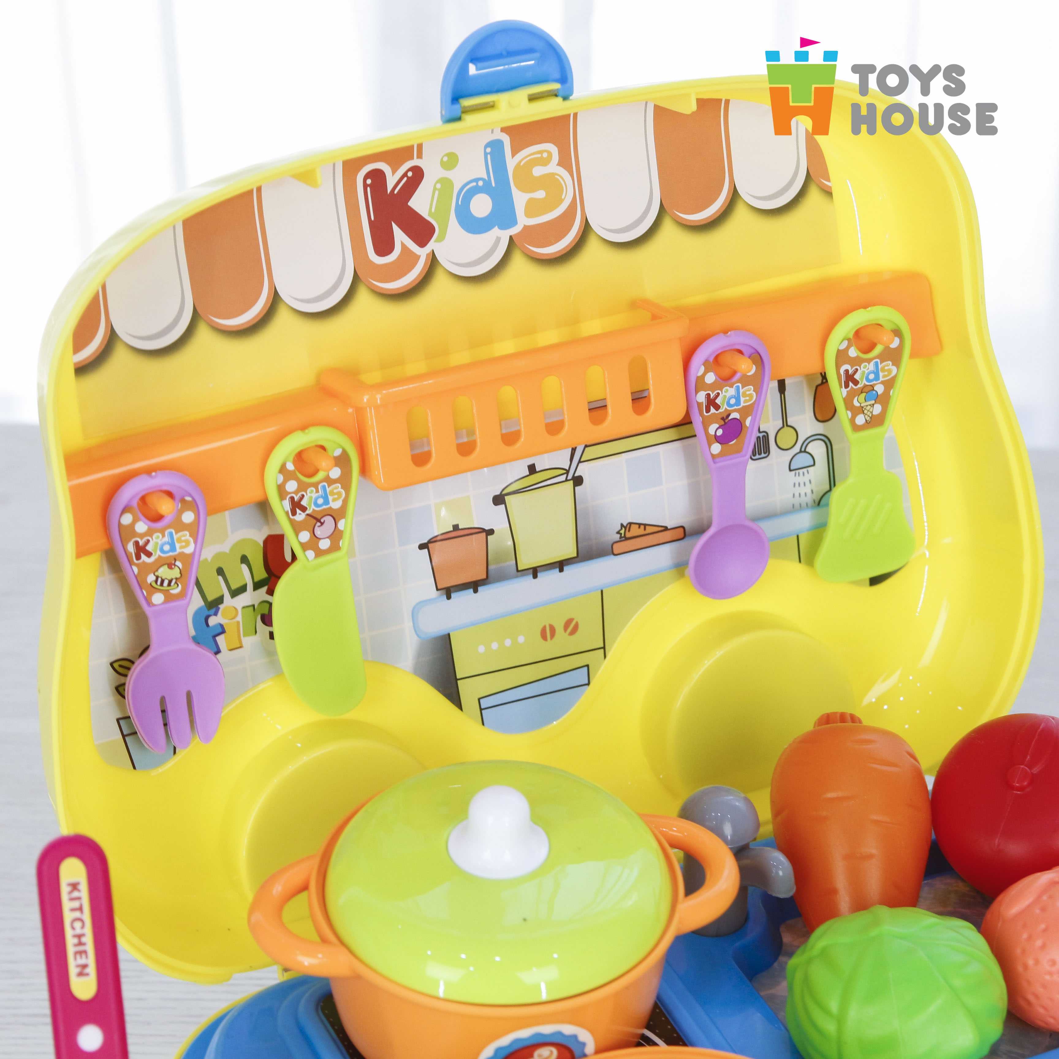 Hộp bếp nấu ăn hình ô tô Toys House 008-919