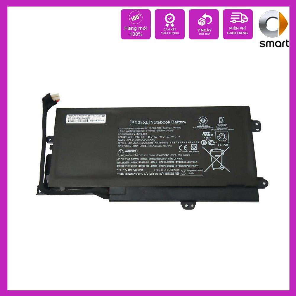 Pin cho Laptop HP Ultrabook M6-K125DX M6-K022DX M6-K025DX PX03XL 14-K hstnn-lb4p - Hàng Nhập Khẩu - Sản phẩm mới 100%