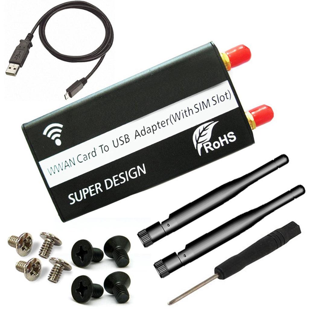 Riser Card for to USB Adapter with SIM Card Slot for Computers