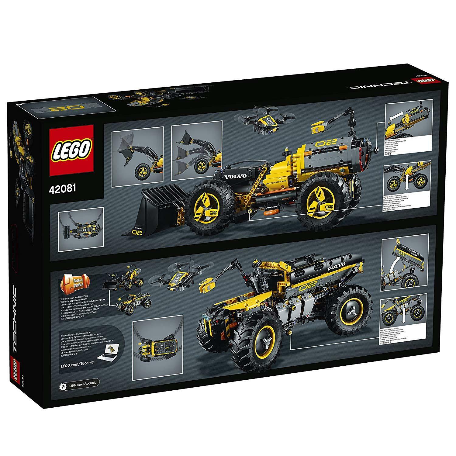 Bộ lắp ráp LEGO Technic 42081 - Xe Máy Xúc Volvo ZEUX (1167 Chi Tiết)