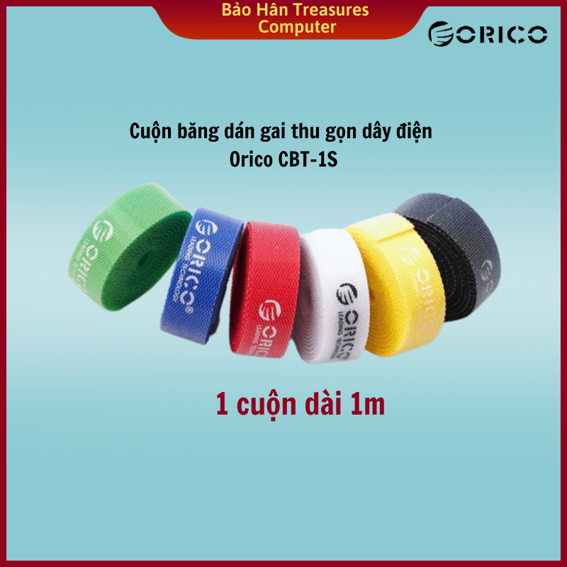 Băng Dán Thu Gọn Dây Điện ORICO CBT-1S - Hàng Chính Hãng