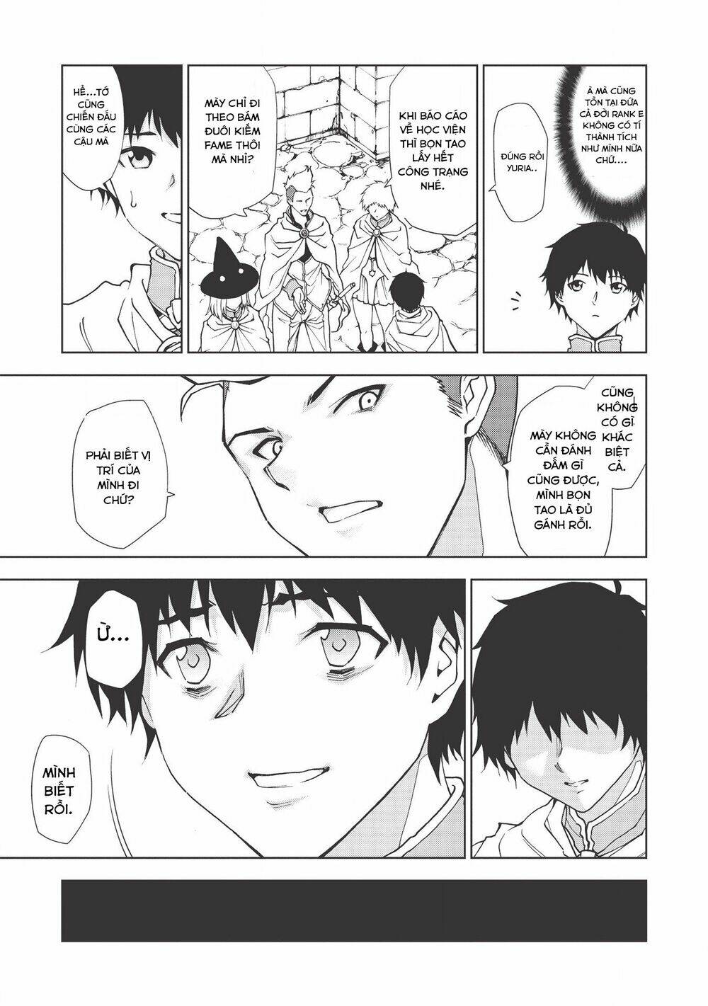 kẻ bị ruồng bỏ sống sót tại vùng biên giới và trở thành pháp sư rank s chapter 1 11
