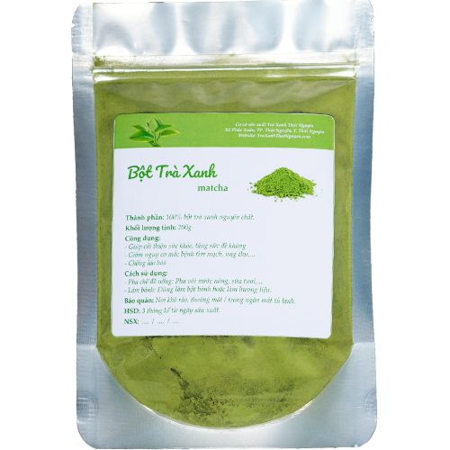 Bột Matcha Trà Xanh 200g