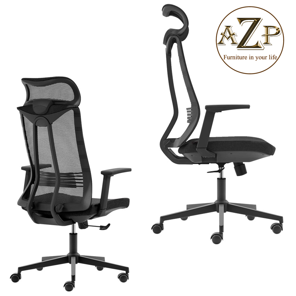 Ghế Giám Đốc, Ghế Văn Phòng AZP FURNITURE Ergonomic AZP-9253 Phân Khúc Cao Cấp Siêu Êm, Dòng Thời Trang