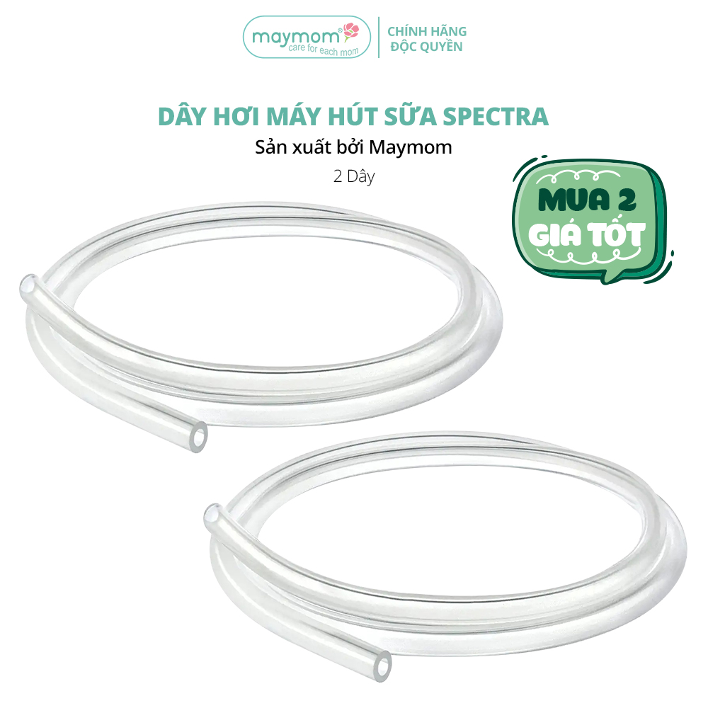 Dây Hút Sữa Spectra Thương Hiệu Maymom, Không Chứa BPA, An Toàn 100%, Vệ Sinh Dễ Dàng