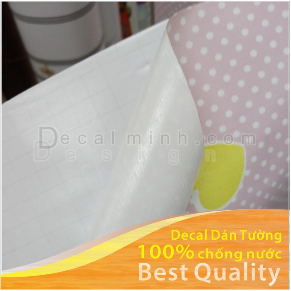 10m Decal dán tường chống nước Loại dày hello kitty