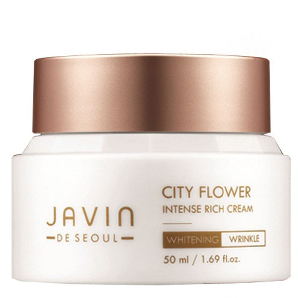 Kem Dưỡng Trắng, Chống Nhăn Ban Ngày_Javin De Seoul City Flower Intense Rich Cream 50ml
