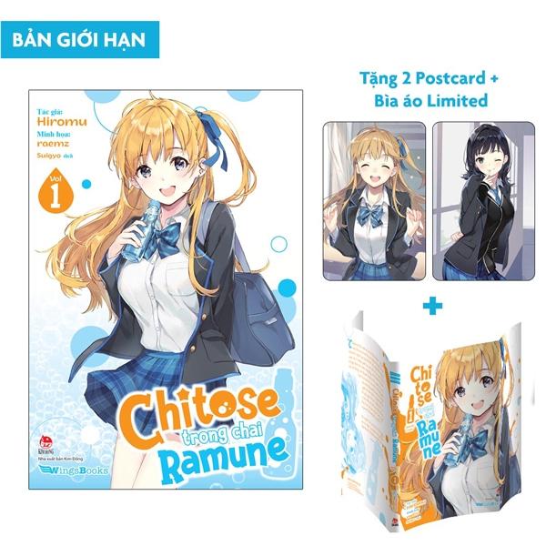 Chitose Trong Chai Ramune - Tập 1 - Bản Giới Hạn - Tặng Bìa Áo Limited + 02 Postcard