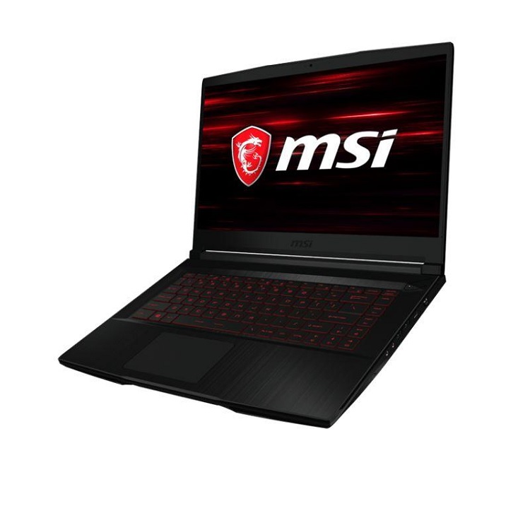 Laptop MSI GF63 10SC-020VN Đen (CPU I7-10750H, Ram 8GB, Ssd512gb, Vga 4Gb GTX1650 , Win10 ,15.6 inch FHD) - Hàng chính hãng