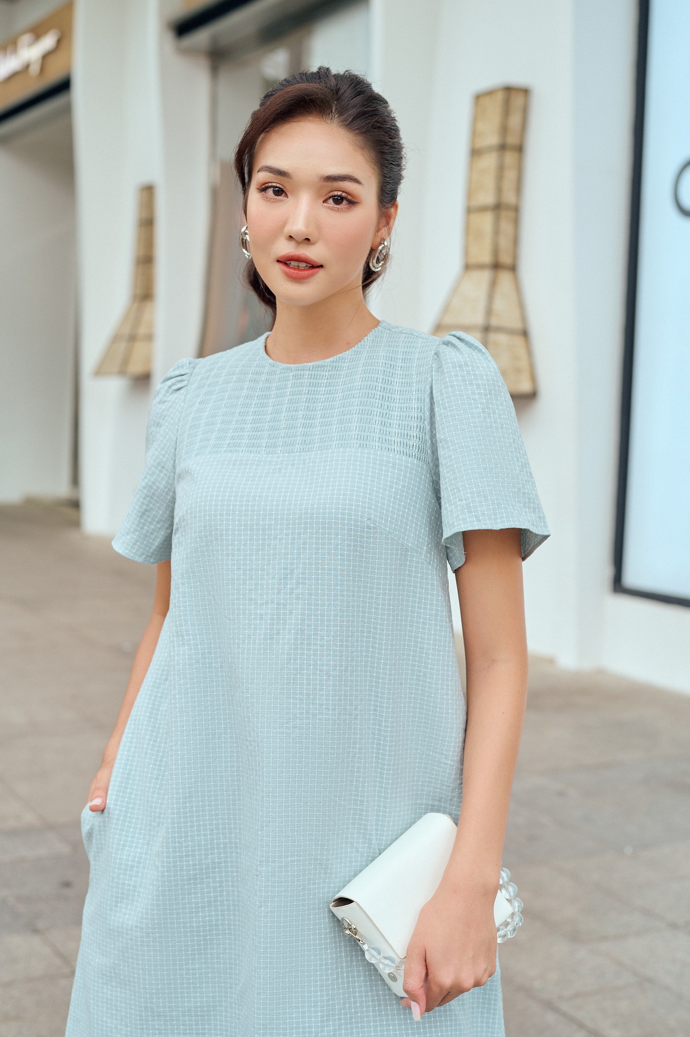 OLV - Đầm Allana Gray Dress