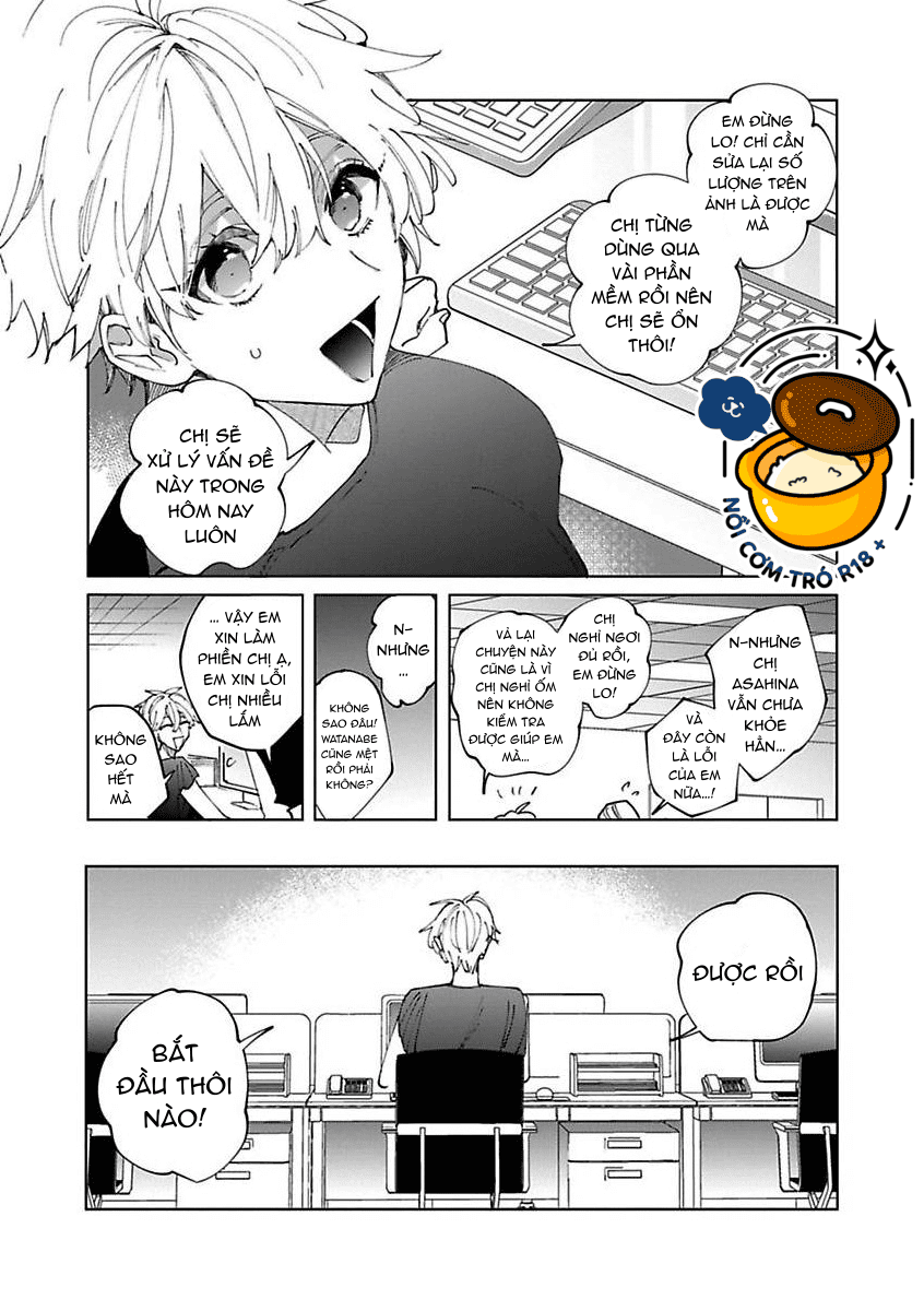 hậu bối yandere muốn cứu vớt ''nô lệ của tư bản'' chapter 3.1 6