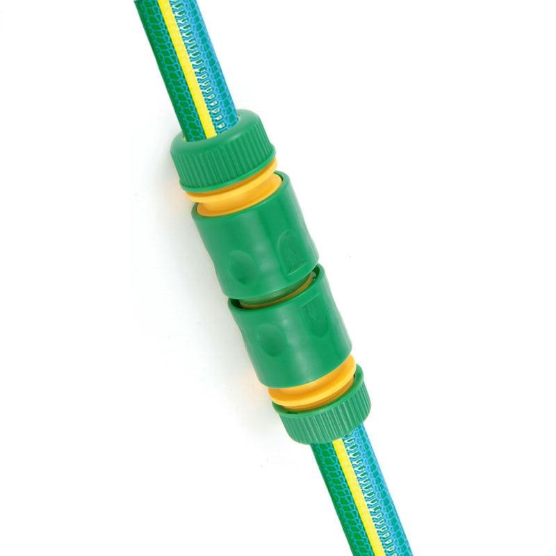 Khớp nối ống nước tưới vườn - Khớp nối 2 đầu ống nước tiện lợi (màu xanh lá)