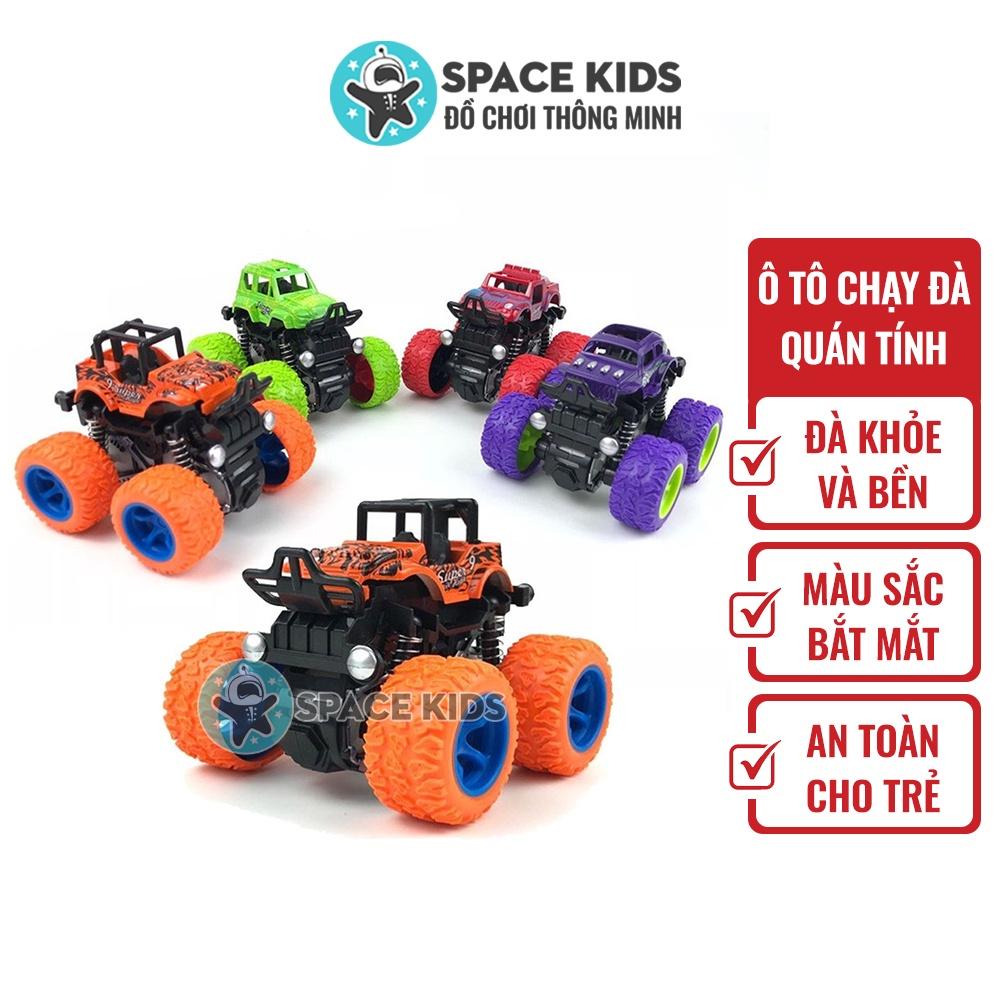 Đồ chơi trẻ em Xe ô tô địa hình quán tính loại bánh to chạy đà Buggy chất liệu nhựa ABS an toàn cho bé