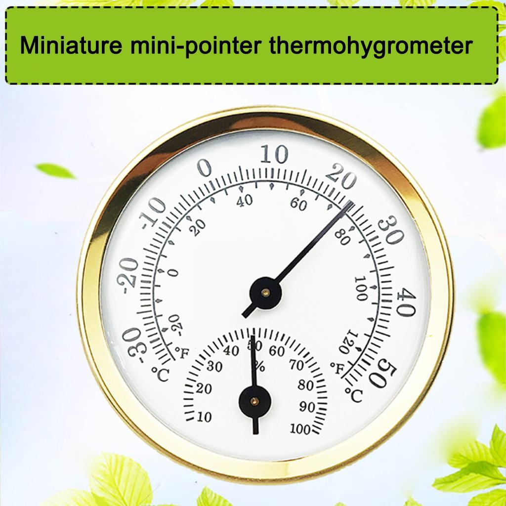 6x2 in 1 Thermometer Hygrometer Fridge Indoor Household Temperature Indicator