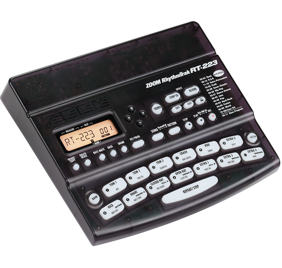 Nhạc cụ điện tử RT 223 Drum Machine ZOOM – Hàng Chính Hãng