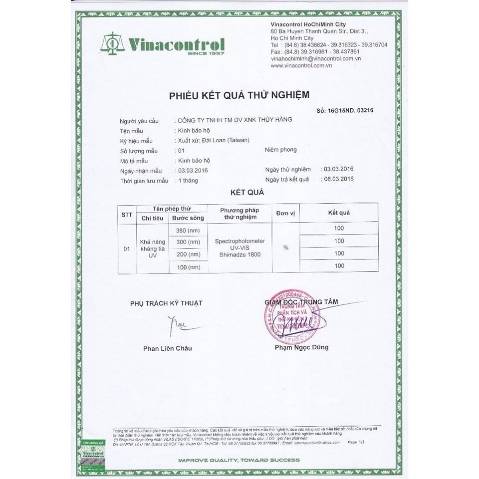 MẮT KÍNH che mắt bảo hộ ĐÀI LOAN chắn bụi và giọt bắn tuyệt đối AN TOÀN khi ra đường