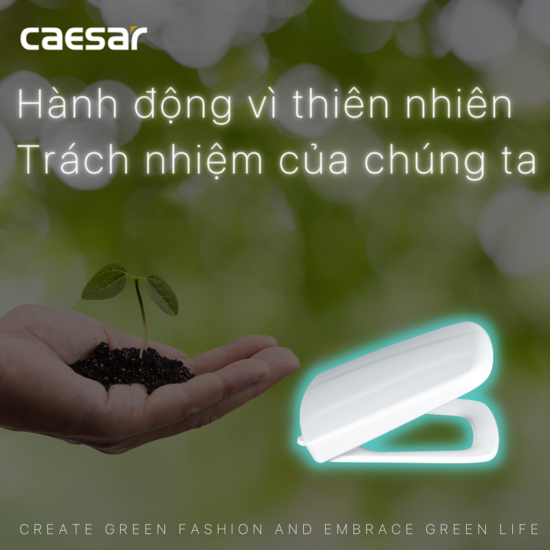 Nắp nhựa đóng êm bàn cầu Caesar - M236 - Hàng chính hãng