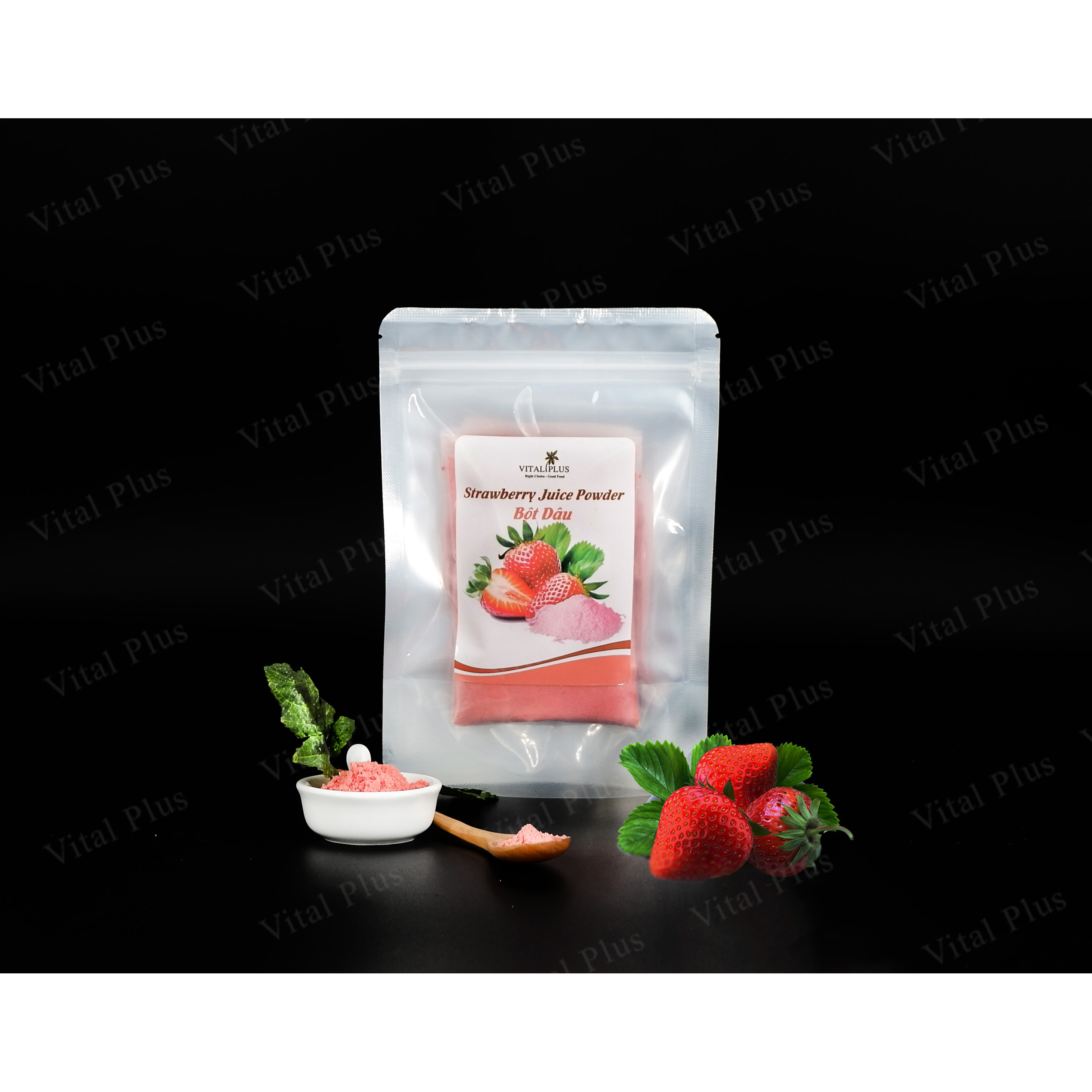 Bột Dâu Tây Vital Plus 100 gram