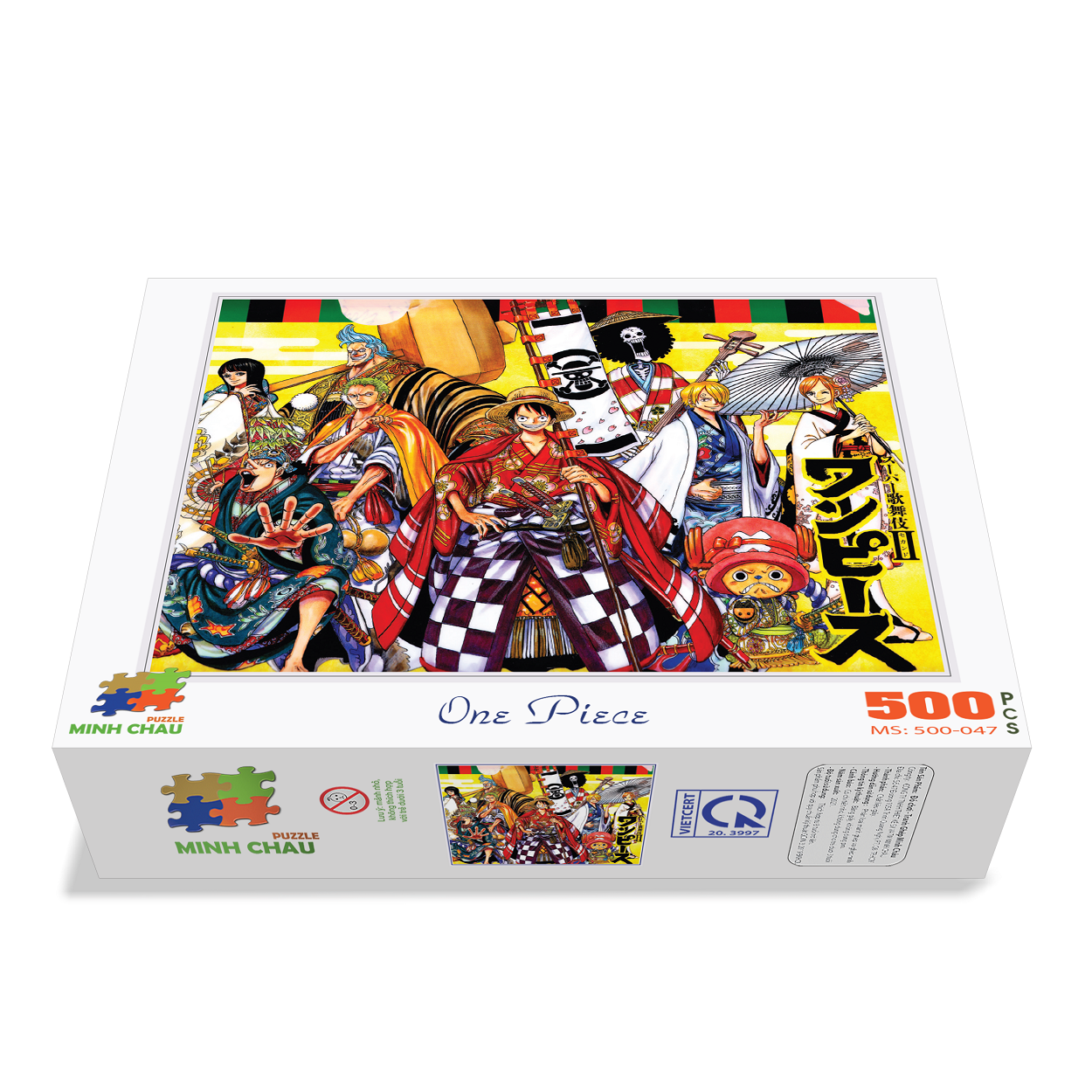 Bộ Tranh Xếp Hình Minh Châu 500 Mảnh – One Piece