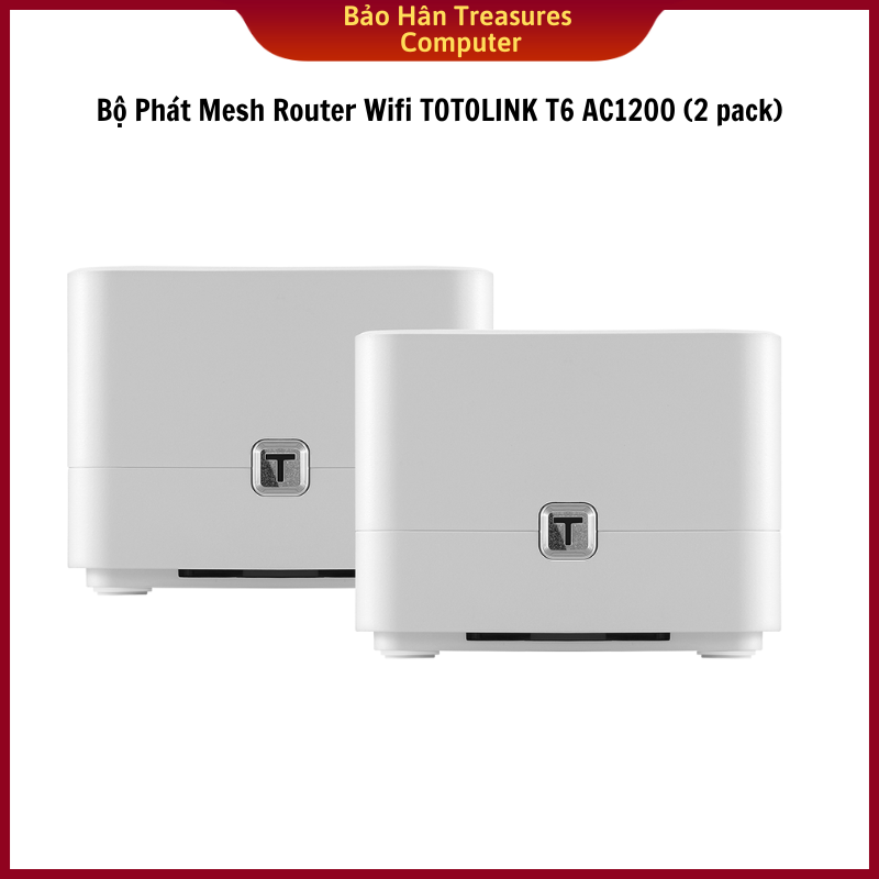 Bộ Phát Mesh Router Wifi TOTOLINK T6 AC1200 - Hàng Chính Hãng