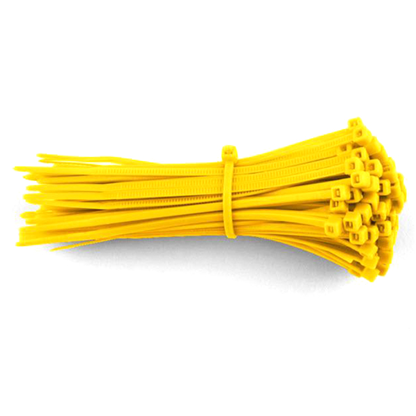 Bộ 100 Sợi Dây Rút Nhựa dài 15cm - Vàng Milliken Tampe NL-3042