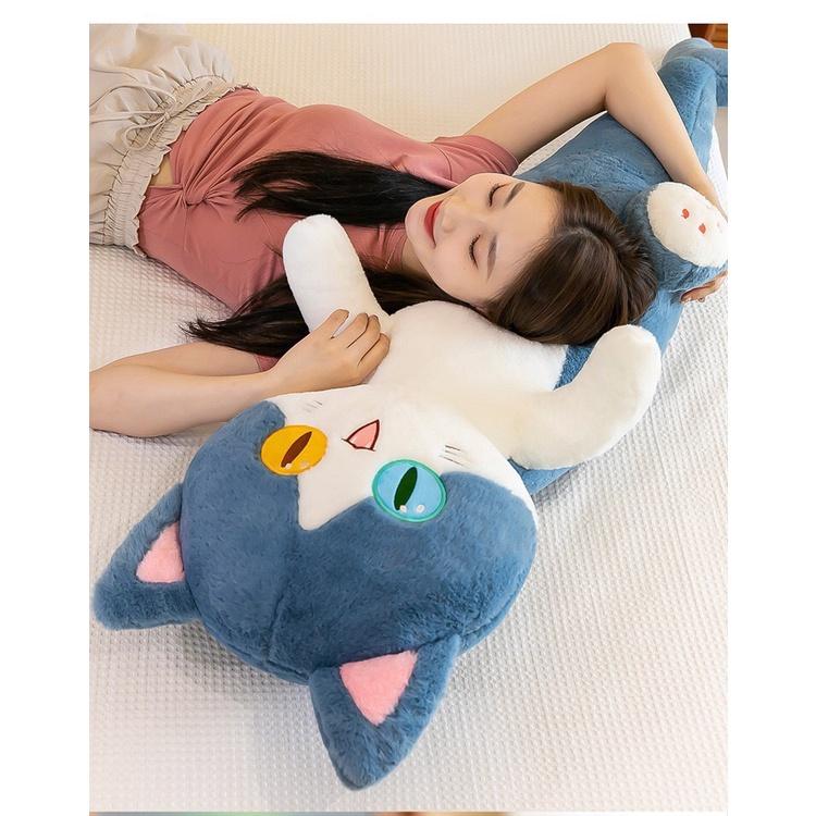 Gấu ôm cá mập mặt mèo cute / Mèo cá mập đủ size, siêu mềm mịn