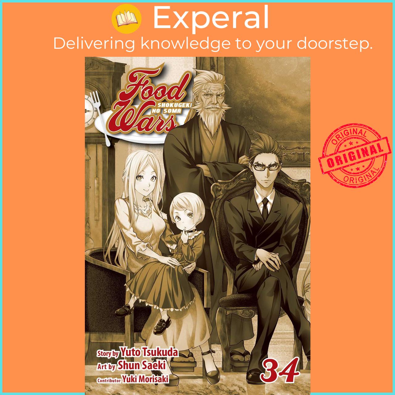 Sách - Food Wars!: Shokugeki no Soma, Vol. 34 by Yuto Tsukuda