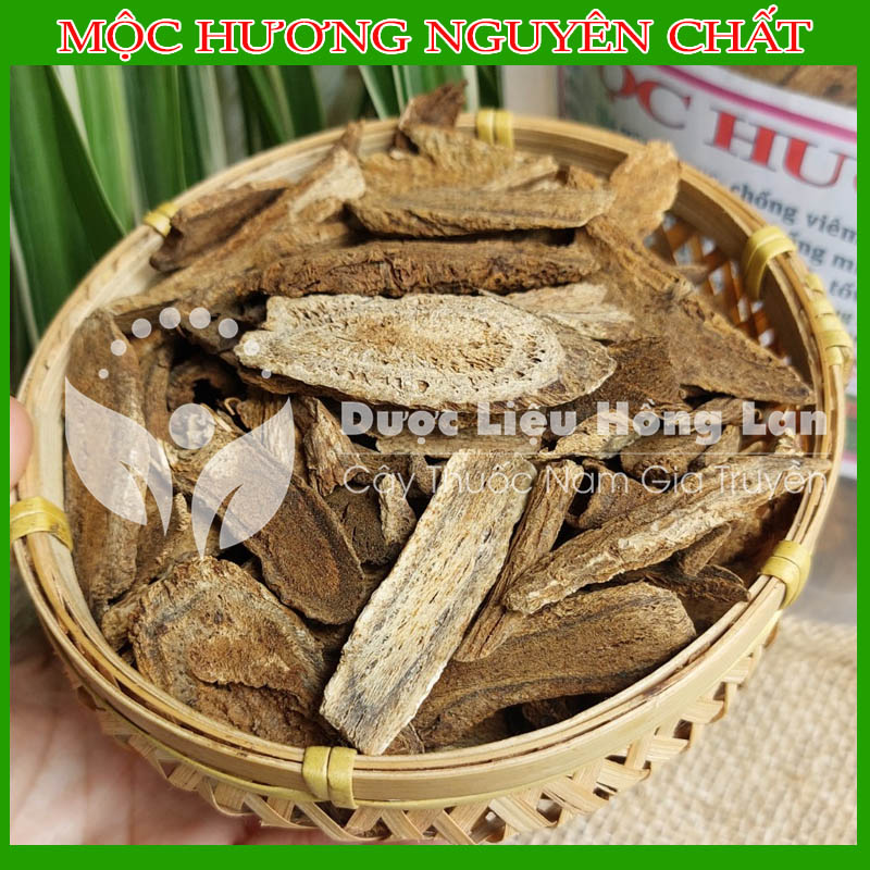 100g Mộc hương vị thuốc bắc khô sạch 