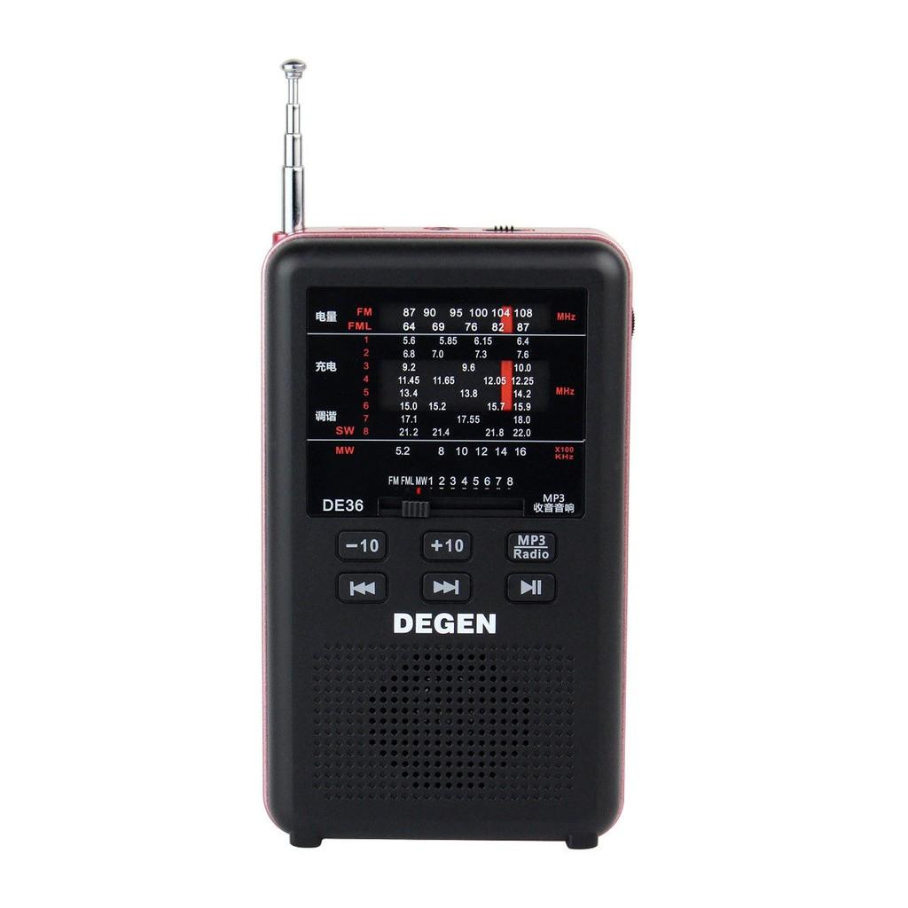 ĐÀI RADIO NGHE NHẠC MP3 CAO CẤP NHỎ GỌN DEGEN DE- 36 hàng nhập khẩu