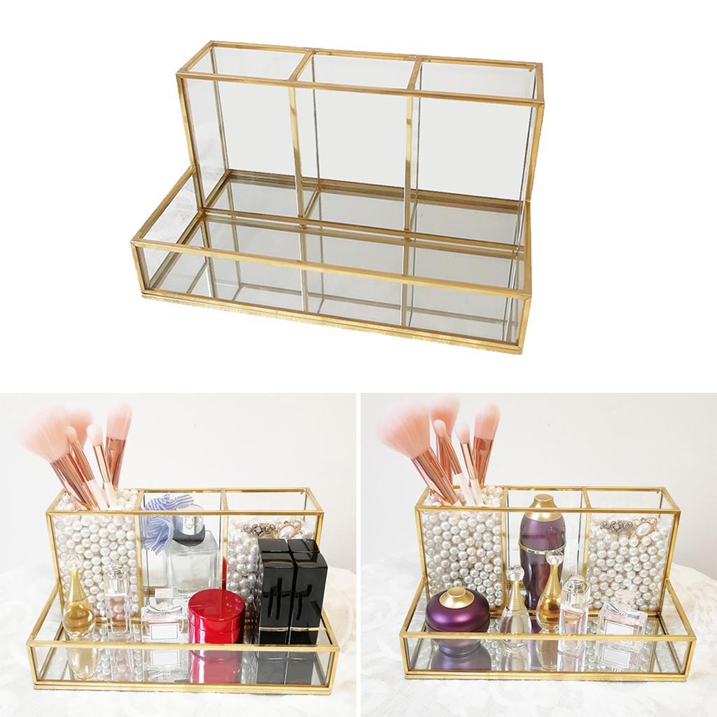 Clear Makeup Organizer Holder Cosmetics Brush Pen Eyebow Lipstick Makeup Case