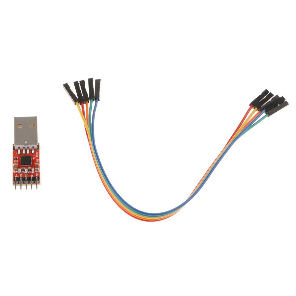 CP2102 Module USB2.0 to TTL 5Pin Connector Cable USB to Serial Module UART