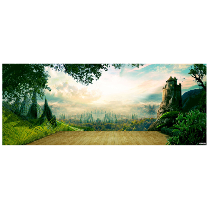 Tranh in dán tường ánh nắng ban mai GDT-120