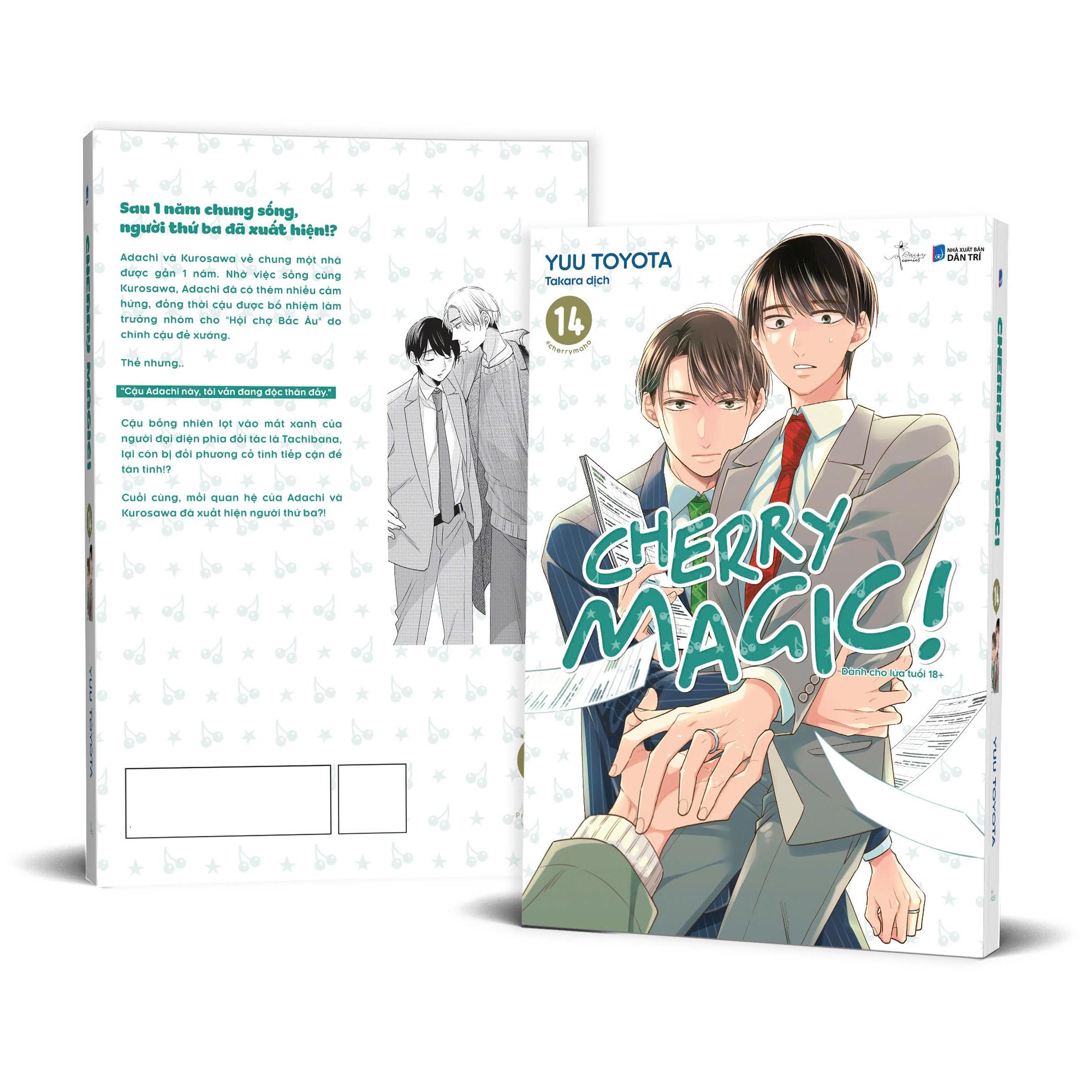 Sách - Cherry Magic - Tập 14 - Tặng Kèm Sticker Tem