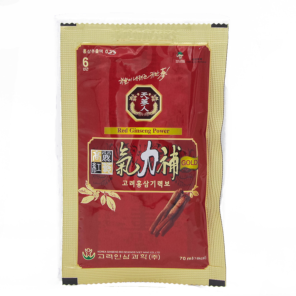 Hộp lớn Nước uống hồng sâm - Red ginseng power 2100ml/hộp