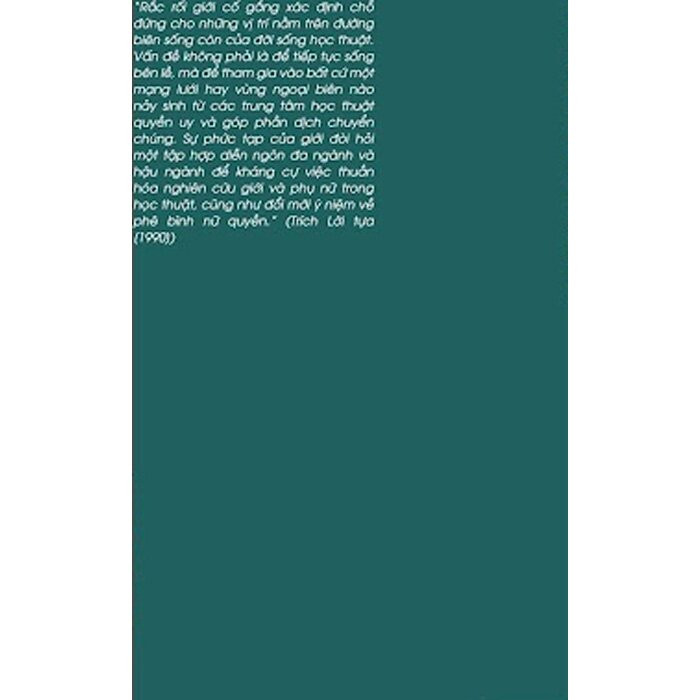 Rắc Rối Giới - Judith Butler - Nhóm Tiên Phong dịch