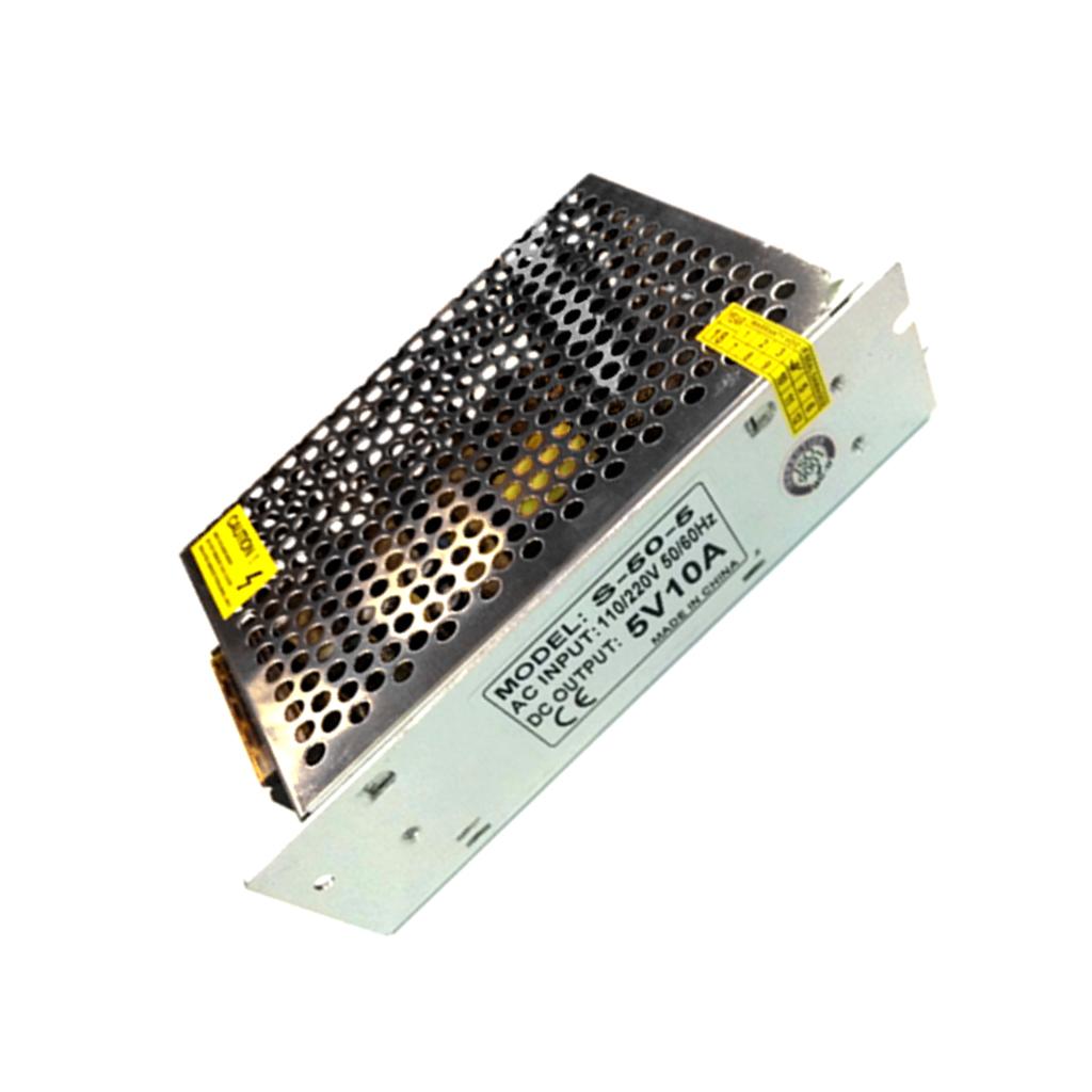 LED Power Supply - Voltage LED Transformer - Switching Power Supply 5VDC, 50W