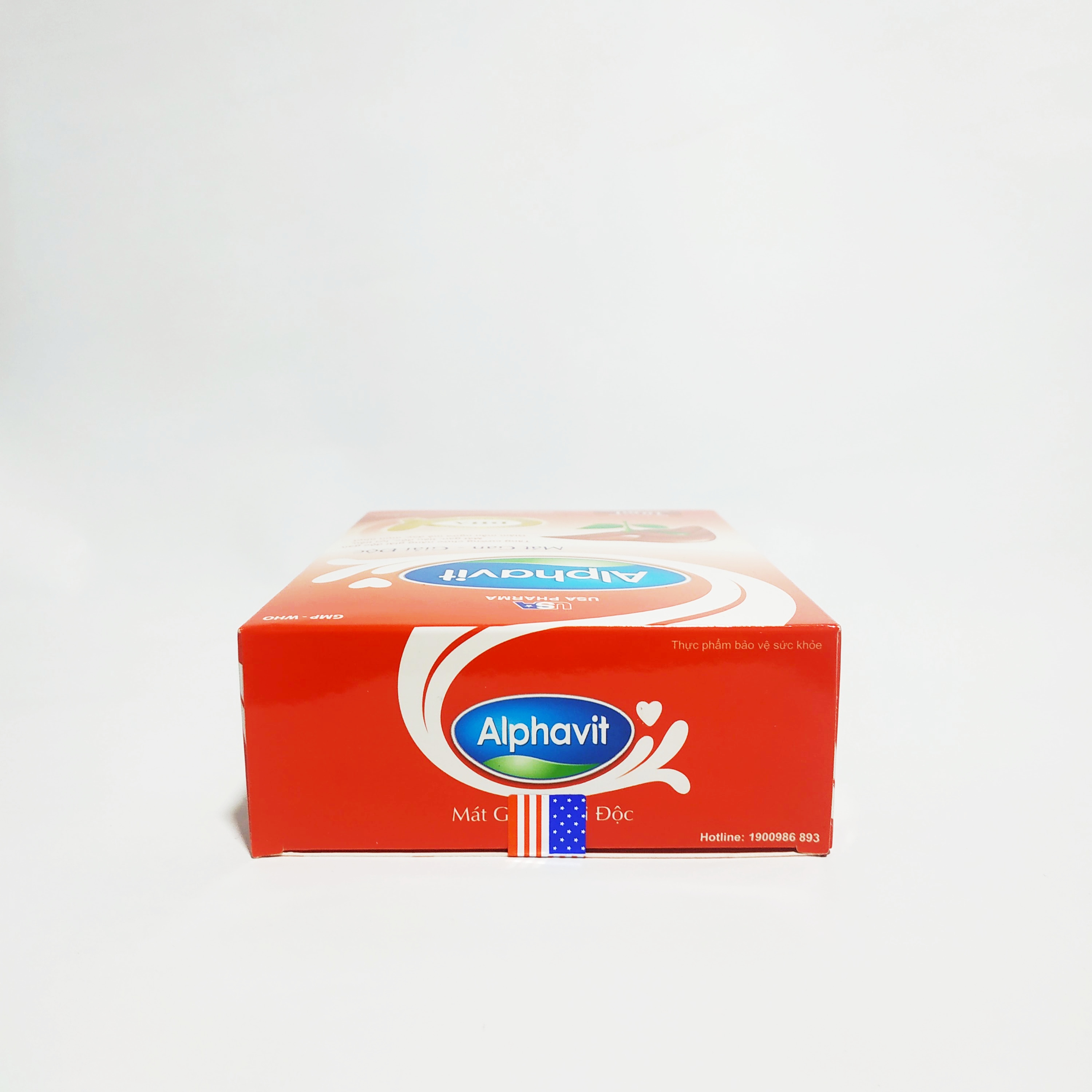 Siro Alphavit Mát Gan Giải Độc Trẻ Em - Hết Lo Dị Ứng, Mẩn Ngứa, Mụn Nhọt, Nổi Mề Đay, Nhiệt Miệng - Hộp 20 Ống Nhựa Bẻ