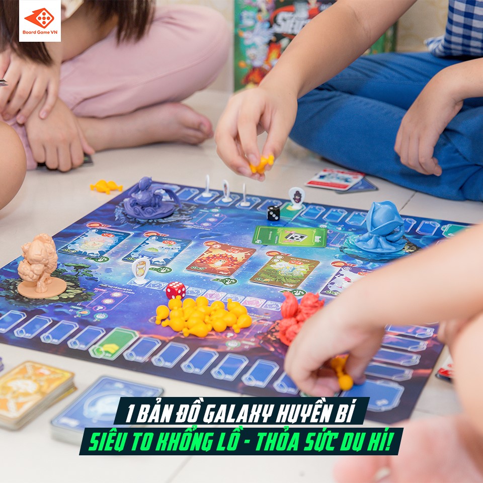 Siêu Thú Ngân Hà - Lớp học Mật ngữ, Bộ Trò chơi Board Game Giá Tốt, Đồ chơi Giáo Dục Cho Các Bạn Trẻ