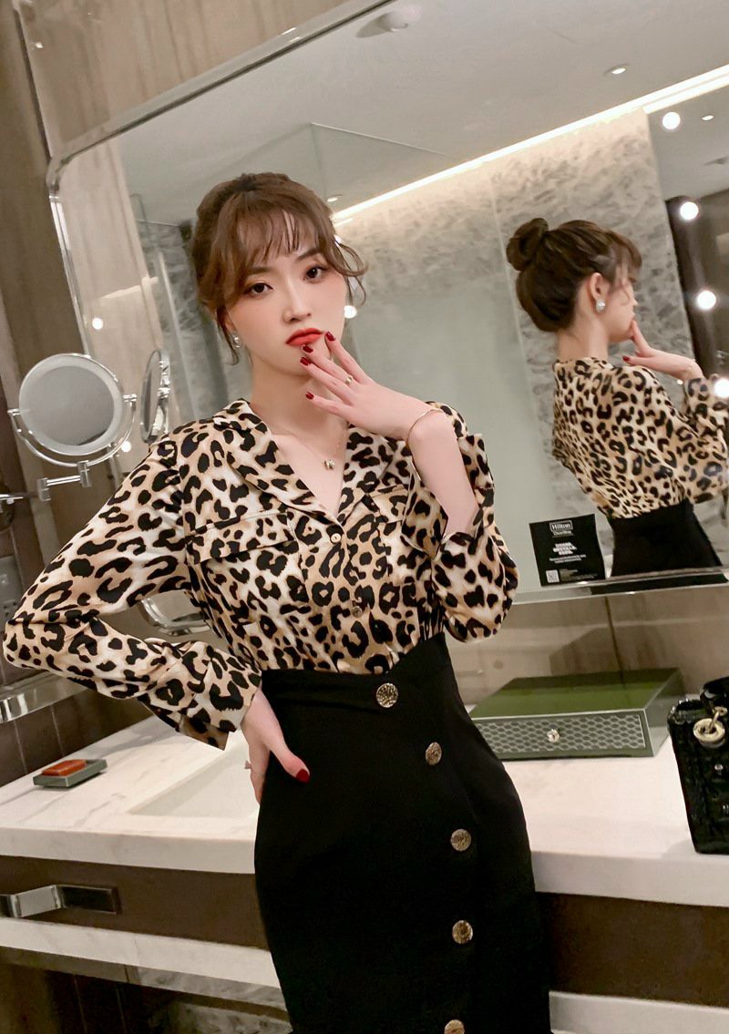 Set Đầm Ôm Body Hoạ Tiết Da Beo Sang Trọng, Phong Cách Năng Động, Cá Tính Và Quý Phái