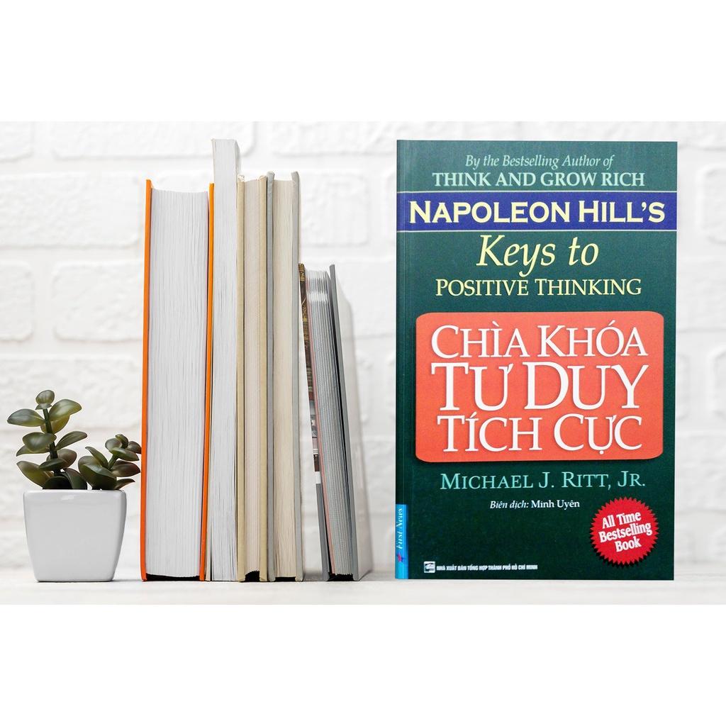 Combo Chìa Khóa Tư Duy Tích Cực + Bí Quyết Làm Giàu Của Napoleon Hill - Bản Quyền